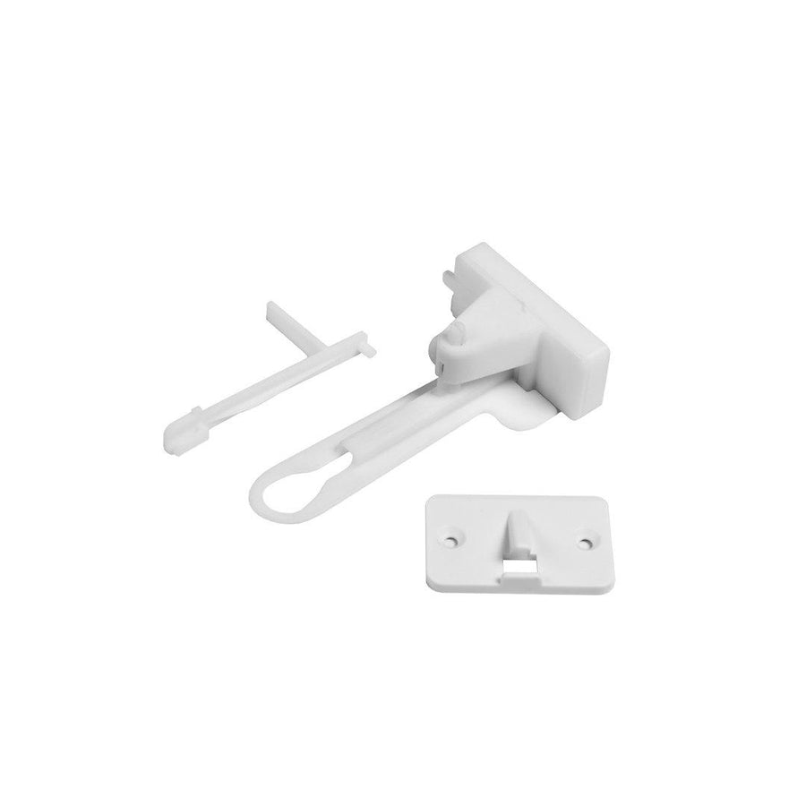 Fred Adhesive Top Drawer Catches - Pure White V2 - 2 Pack-Home Safety-Pure White V2- | Natural Baby Shower