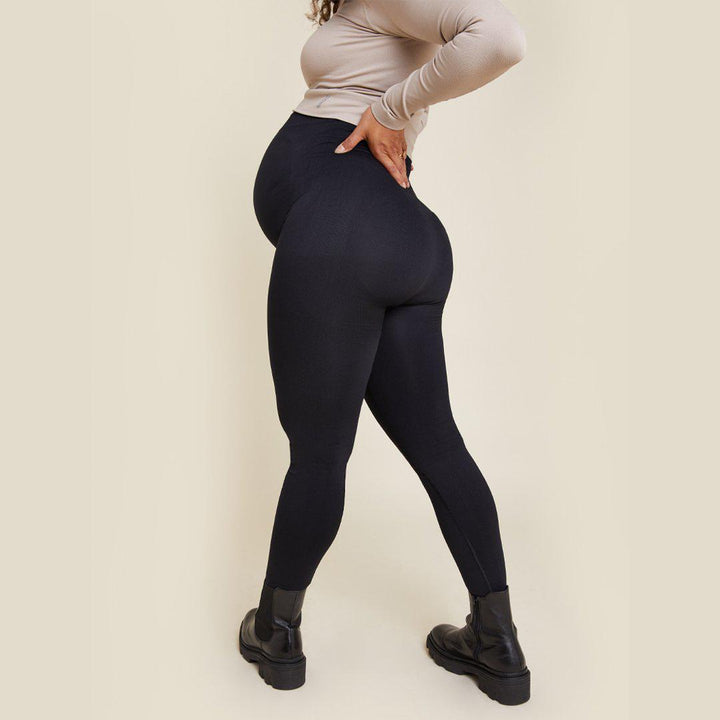 Freerider Co. Maternity Bump Support Leggings - Black-Maternity Leggings-Black-XS | Natural Baby Shower