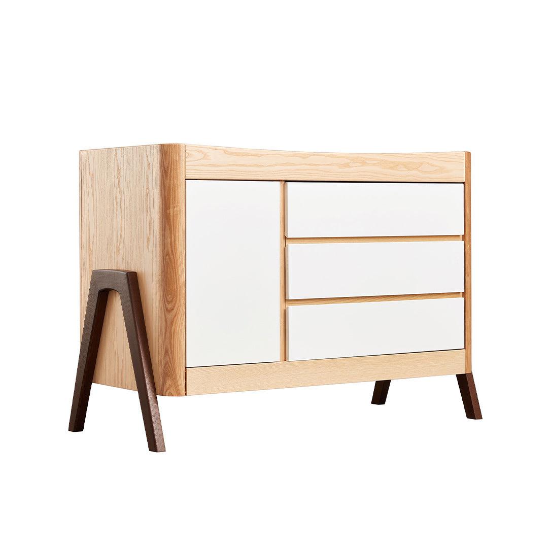 Natural outlet walnut dresser
