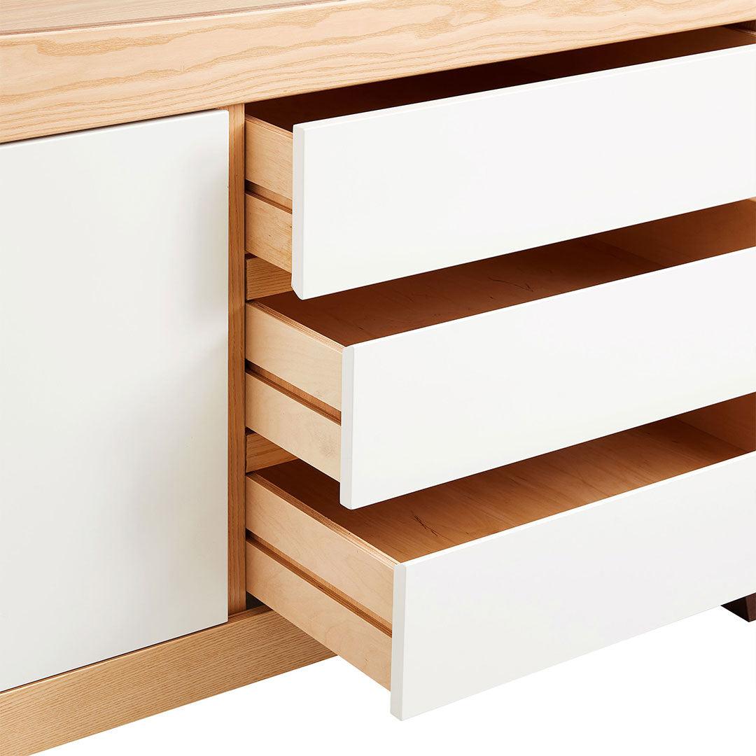 Natural walnut dresser hotsell
