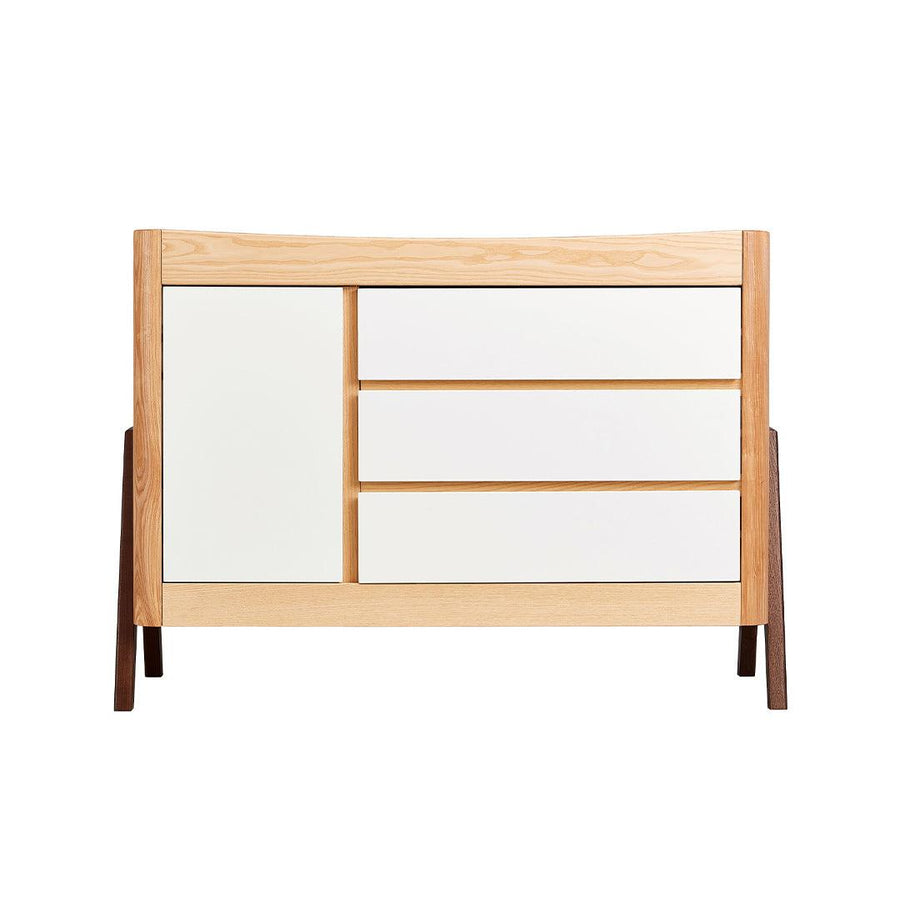 Gaia Hera Dresser - Natural + Walnut-Chests- | Natural Baby Shower