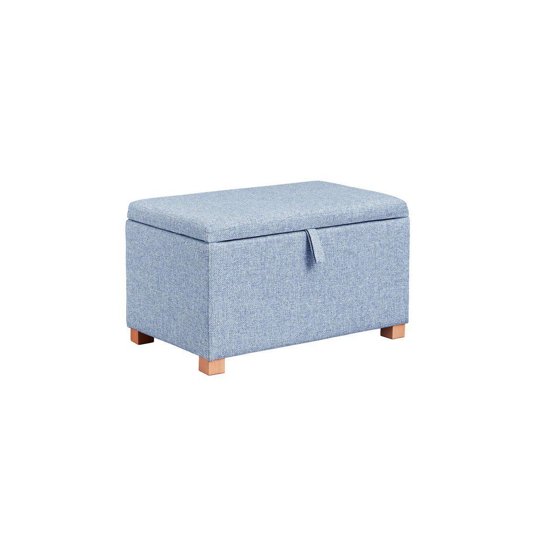 Gaia Baby Tweed Serena Footstool - Ocean-Footstools- | Natural Baby Shower