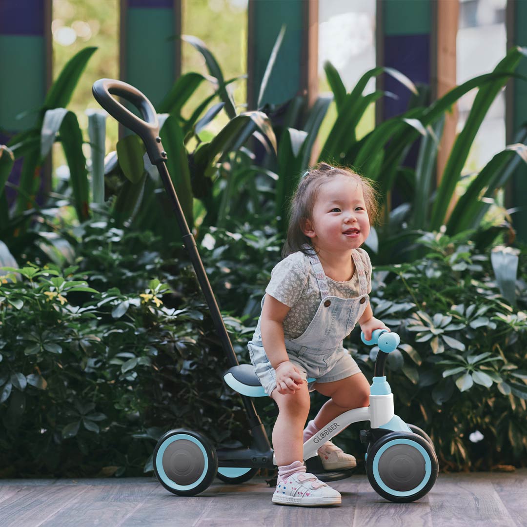 Globber Learning Bike 3 in 1 Pastel Blue Natural Baby Shower