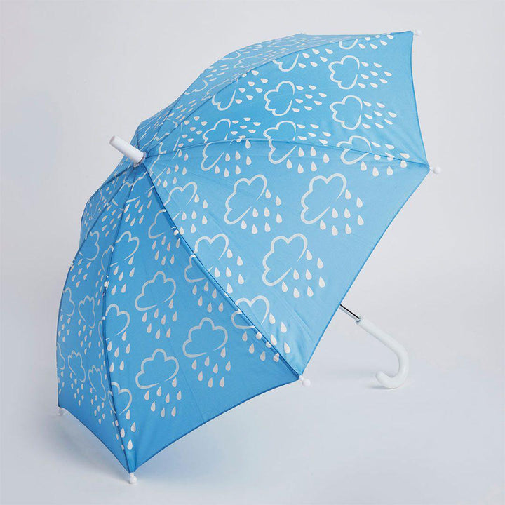 Grass & Air Colour-Revealing Umbrella - Baby Blue-Umbrellas- | Natural Baby Shower