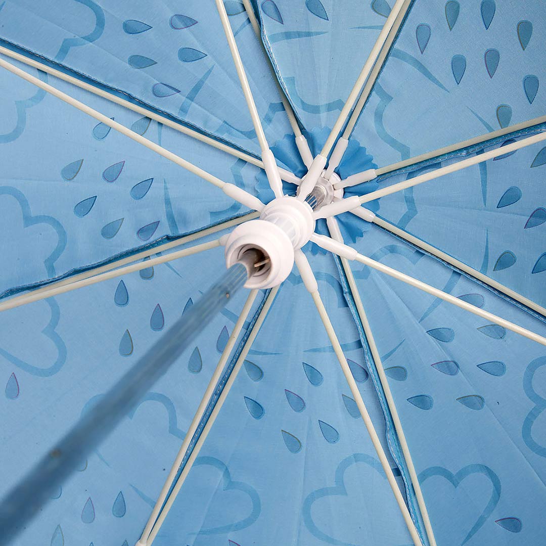 Grass & Air Colour-Revealing Umbrella - Baby Blue-Umbrellas- | Natural Baby Shower