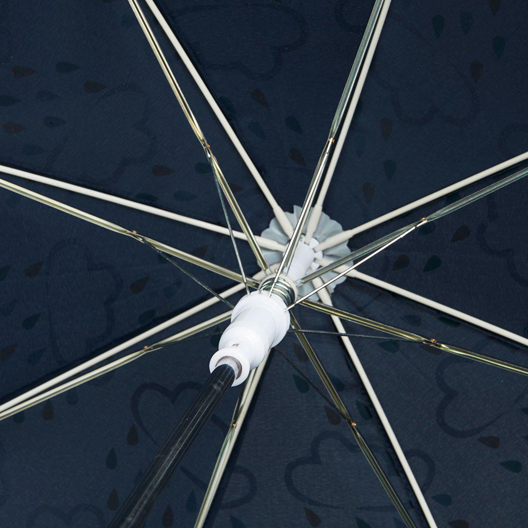 Grass & Air Colour-Revealing Umbrella - Navy-Umbrellas-Blue- | Natural Baby Shower