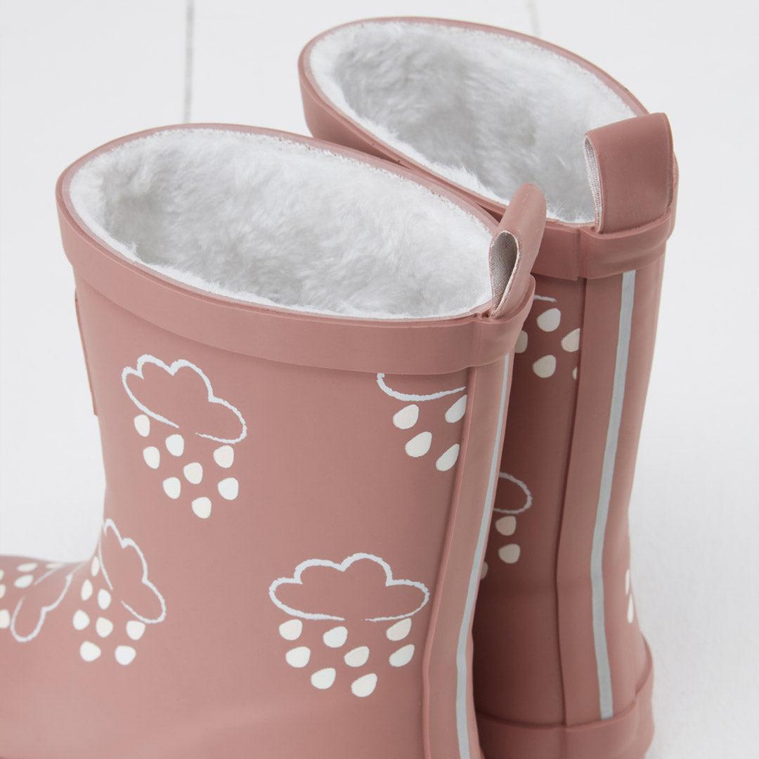 Wellies Ribbon Grass & Air Colour-Revealing Wellies - Rose