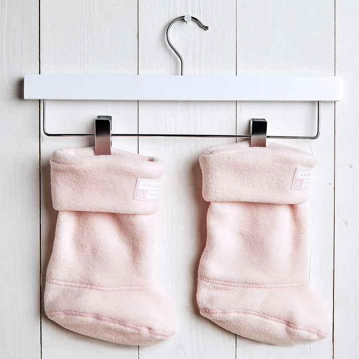 Grass & Air Wellie Socks - Baby Pink-Welly Socks-Baby Pink-3-5 UK | Natural Baby Shower
