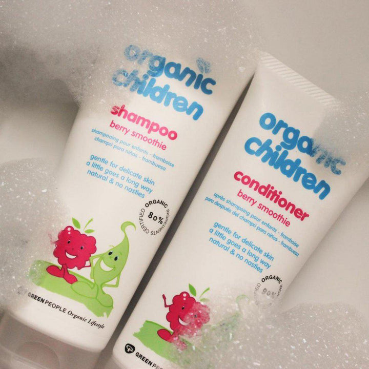 Green People Organic Children Conditioner - Berry Smoothie - 200ml-Hair Care- | Natural Baby Shower