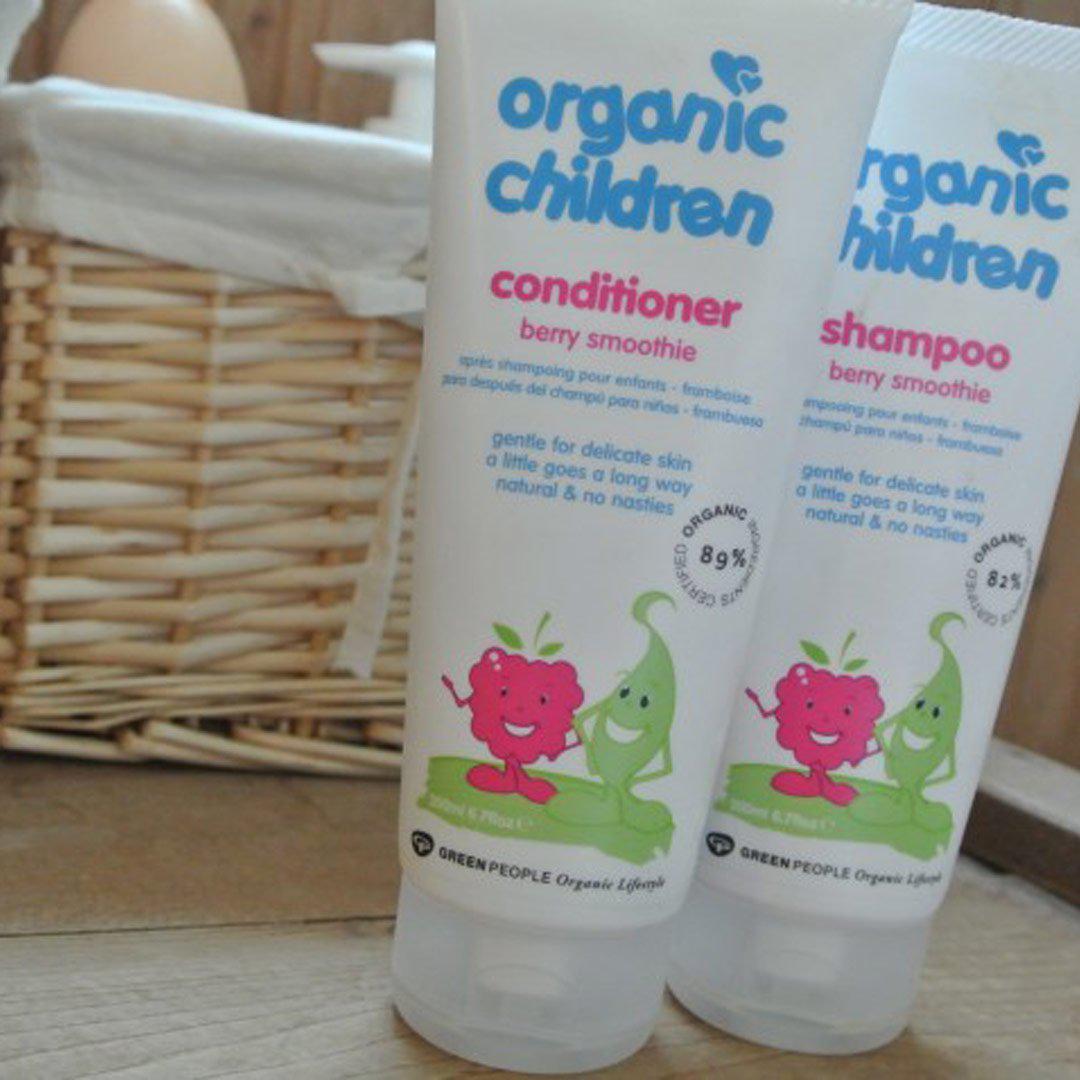 Green People Organic Children Conditioner - Berry Smoothie - 200ml-Hair Care- | Natural Baby Shower