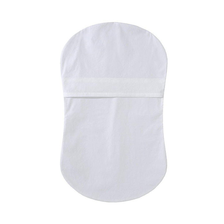 HALO BassiNest Fitted Cotton Sheet - White-Sheets- | Natural Baby Shower