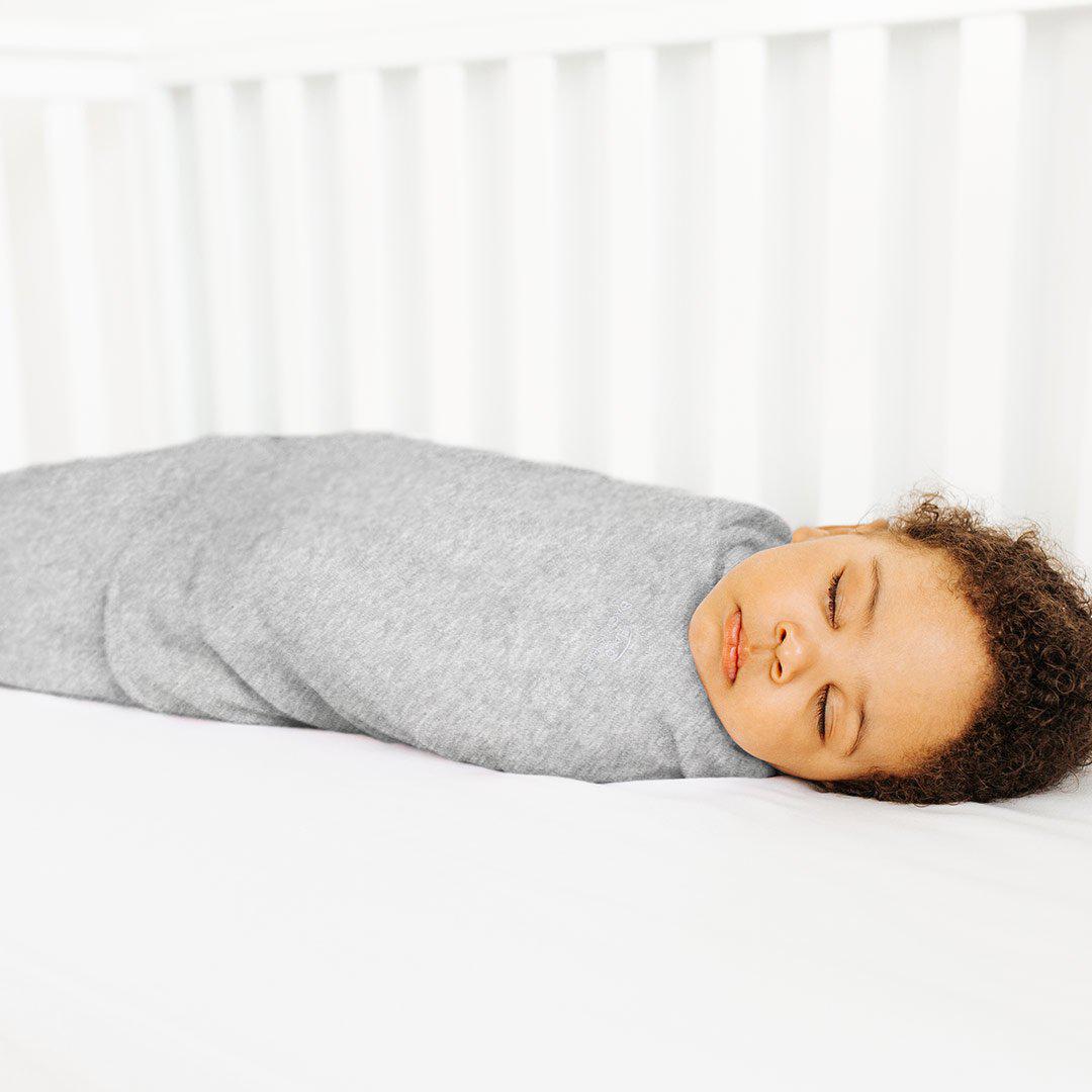 HALO SleepSack Swaddle - Grey - TOG 1.5-Sleepsack Swaddles-Grey-0-3m | Natural Baby Shower