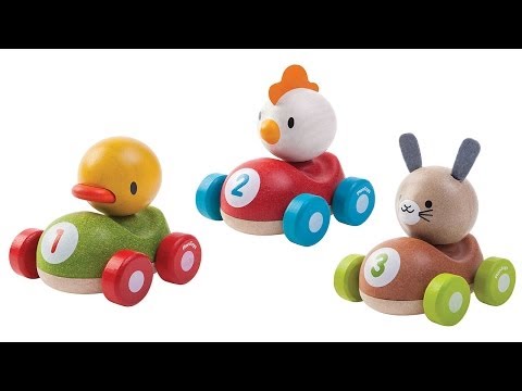 Plan Toys Duck Racer Natural Baby Shower