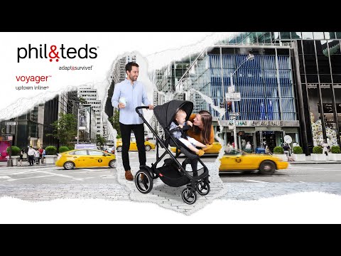 Phil & Teds Voyager Pushchair - Charcoal