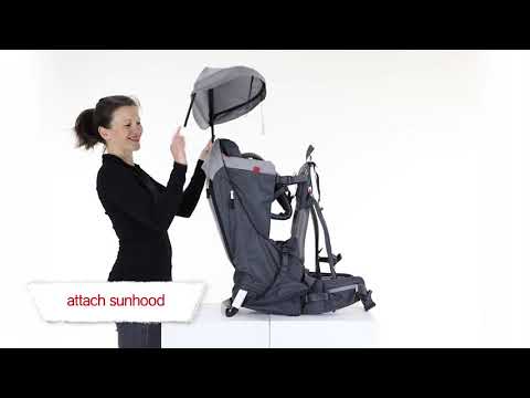 Phil & Teds Escape Baby Carrier - Chilli