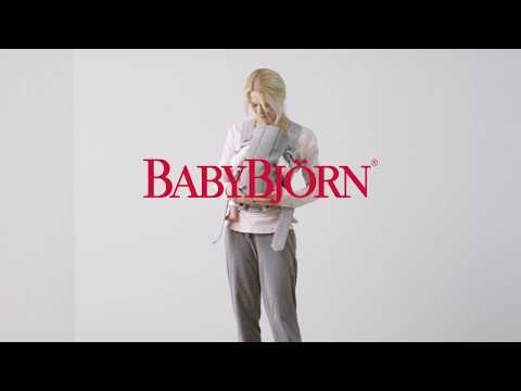 BabyBjorn Mini 3D Jersey Baby Carrier - Light Grey