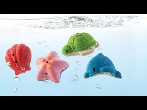 Plan Toys Sea Life Bath Set