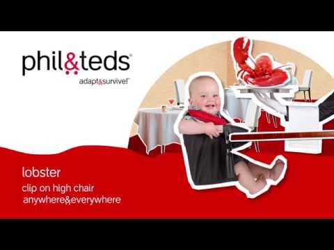 Phil & Teds Lobster V2 Highchair - Black