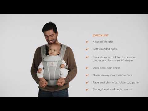 Ergobaby Omni Dream Baby Carrier - Pink Quartz