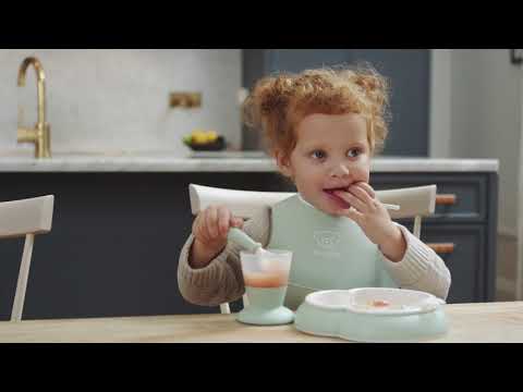 BabyBjorn Baby Feeding Set - Powder Green