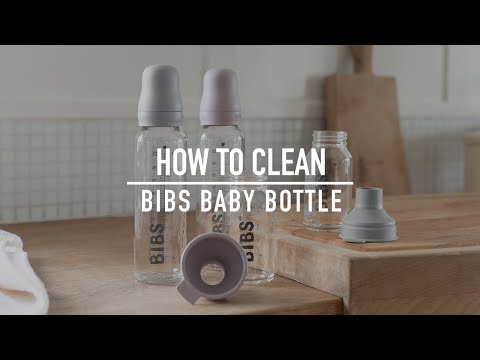 BIBS Baby Glass Bottle Complete Set - Sage - Latex