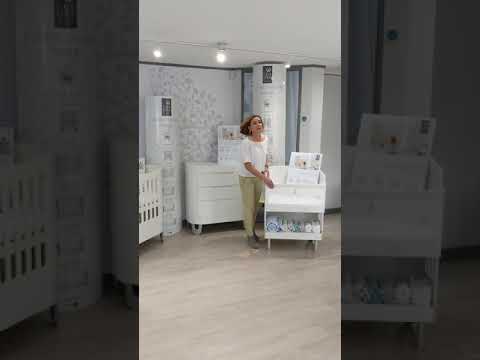Gaia Baby Serena Complete Sleep+/Mini Baby Bed - White