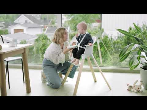 Stokke clikk high top chair cloud grey