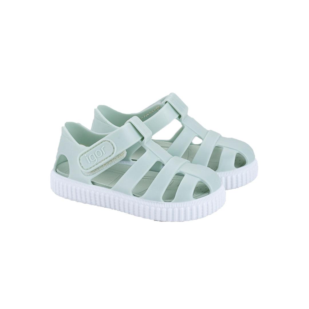 Igor Nico Sandals - Menta-Sandals-Menta-19 EU (UK 3) | Natural Baby Shower