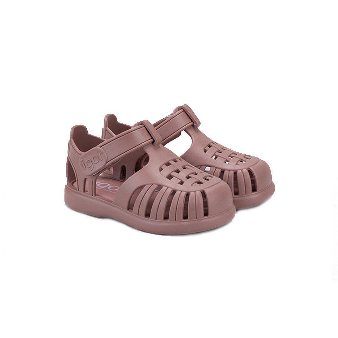 Igor Tobby Solid Sandals - Rosa-Sandals-Rosa-19 EU (UK 3) | Natural Baby Shower