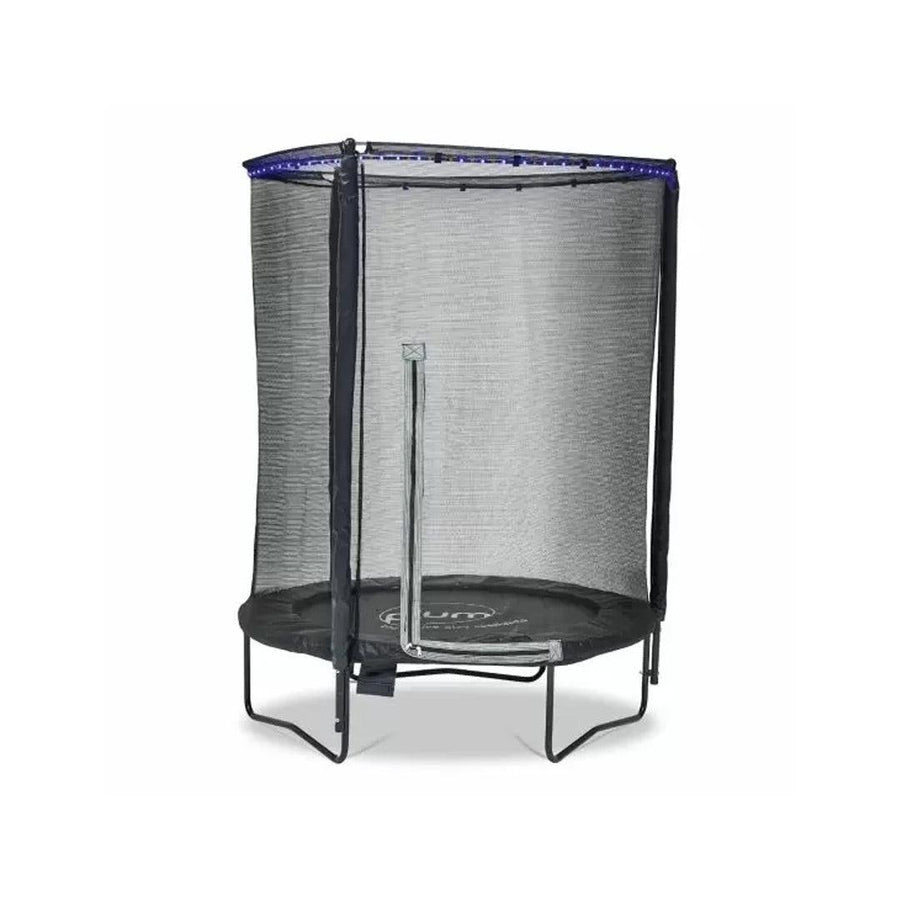 Plum 4.5ft Interactive Lights Junior Trampoline And Enclosure-Outdoor Furniture- | Natural Baby Shower