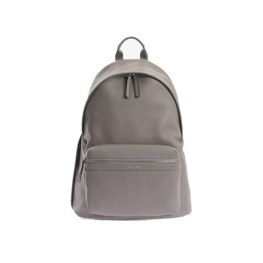 JEM + BEA Jamie Backpack Changing Bag - Grey-Changing Bags- | Natural Baby Shower