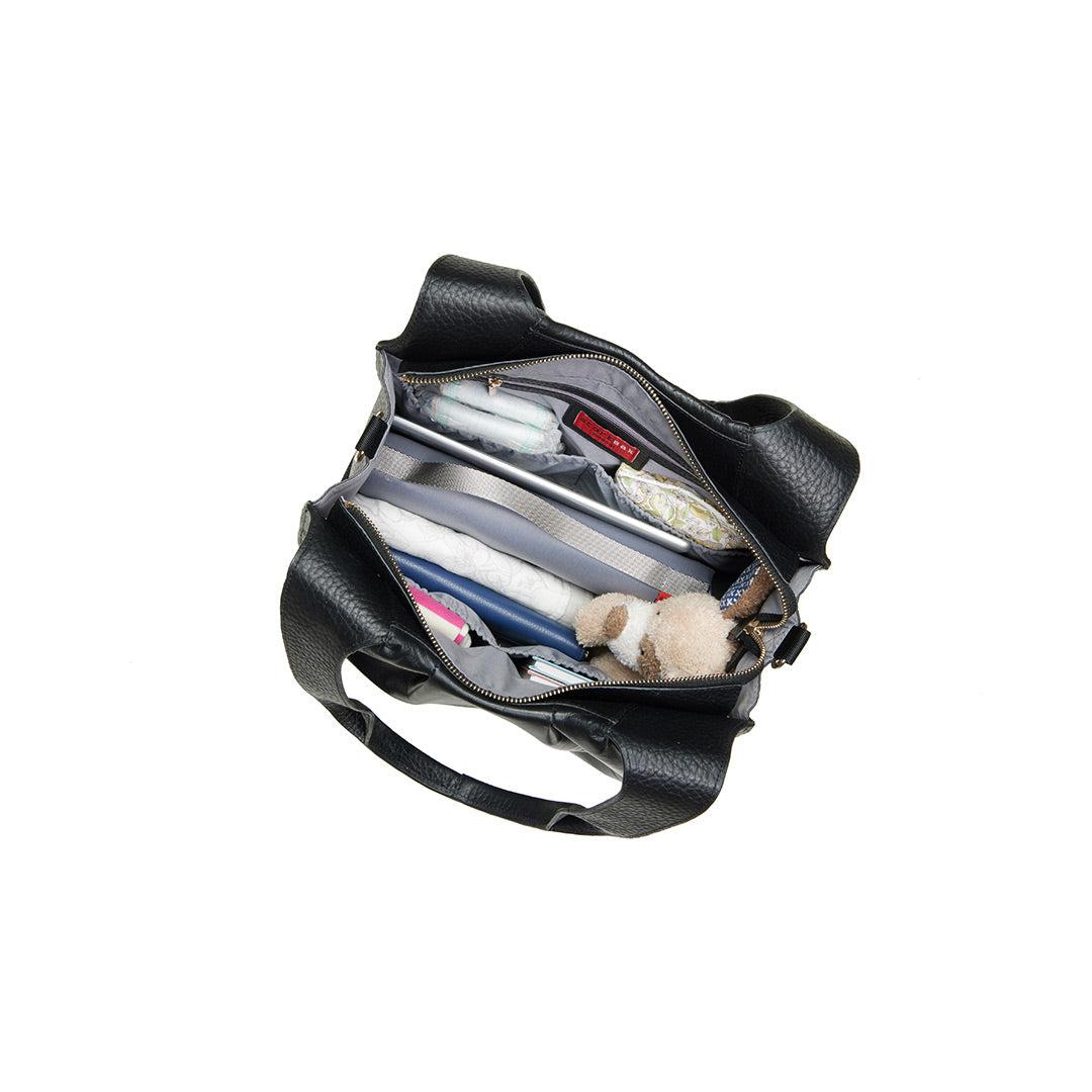 bugaboo storksak leather bag Storksak Kaia Leather Tote Bag