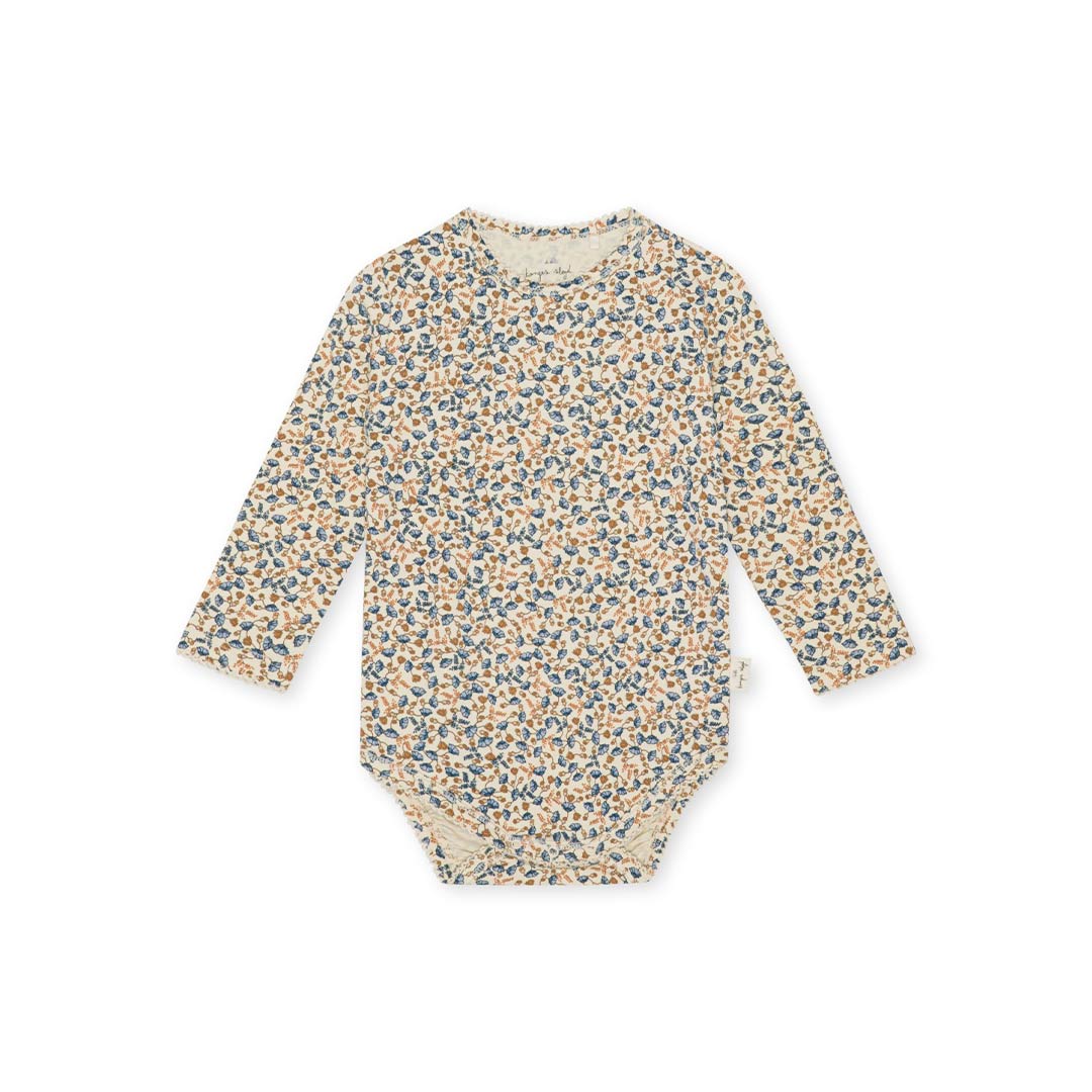 Konges Slojd Basic Long Sleeve Bodysuit - Eternelle-Bodysuits-Eternelle-9m | Natural Baby Shower