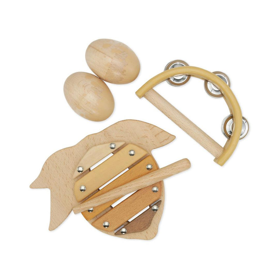 Konges Slojd Music Set - Lemon-Musical Instruments- | Natural Baby Shower