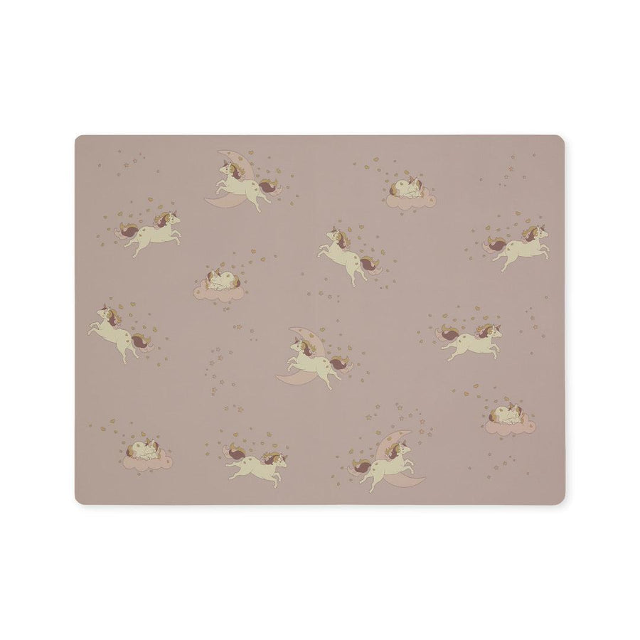 Konges Slojd Silicone Placemat - Unicorn Ciel-Placemats- | Natural Baby Shower