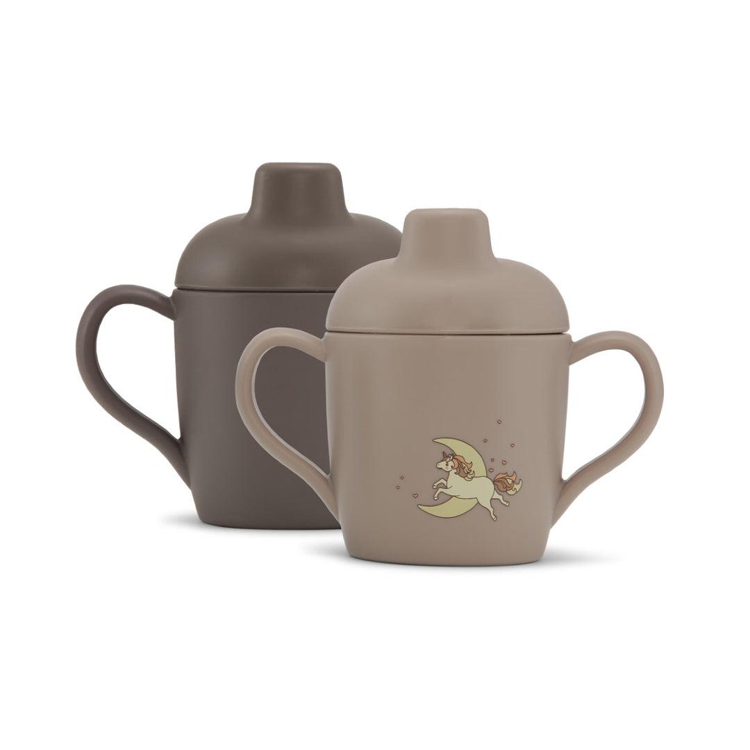 Konges Slojd Sippy Cups - Unicorn - 2 Pack-Sippy Cups- | Natural Baby Shower