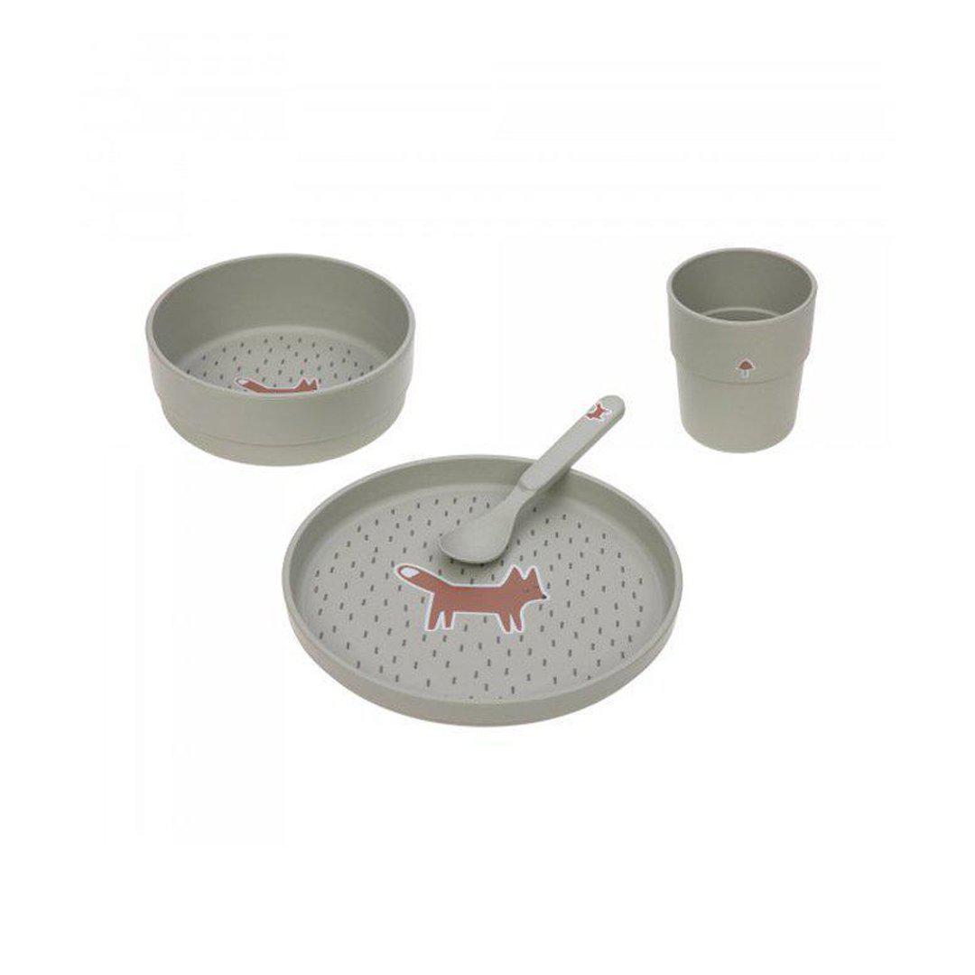 Lassig Feeding Set - Little Forest Fox-Feeding Sets- | Natural Baby Shower