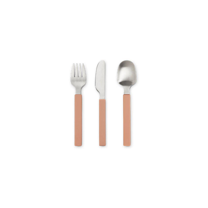 Liewood Adrian Junior Cutlery Set - Tuscany Rose-Cutlery-Tuscany Rose- | Natural Baby Shower