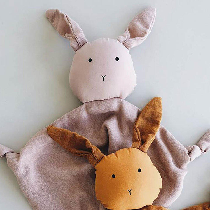 Liewood Agnete Cuddle Cloth - Rabbit - Rose-Comforters- | Natural Baby Shower