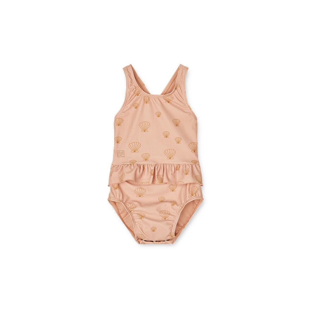 Liewood Amina Baby Swimsuit - Pale Tuscany - Seashell-Swimsuits-Pale Tuscany-3m | Natural Baby Shower