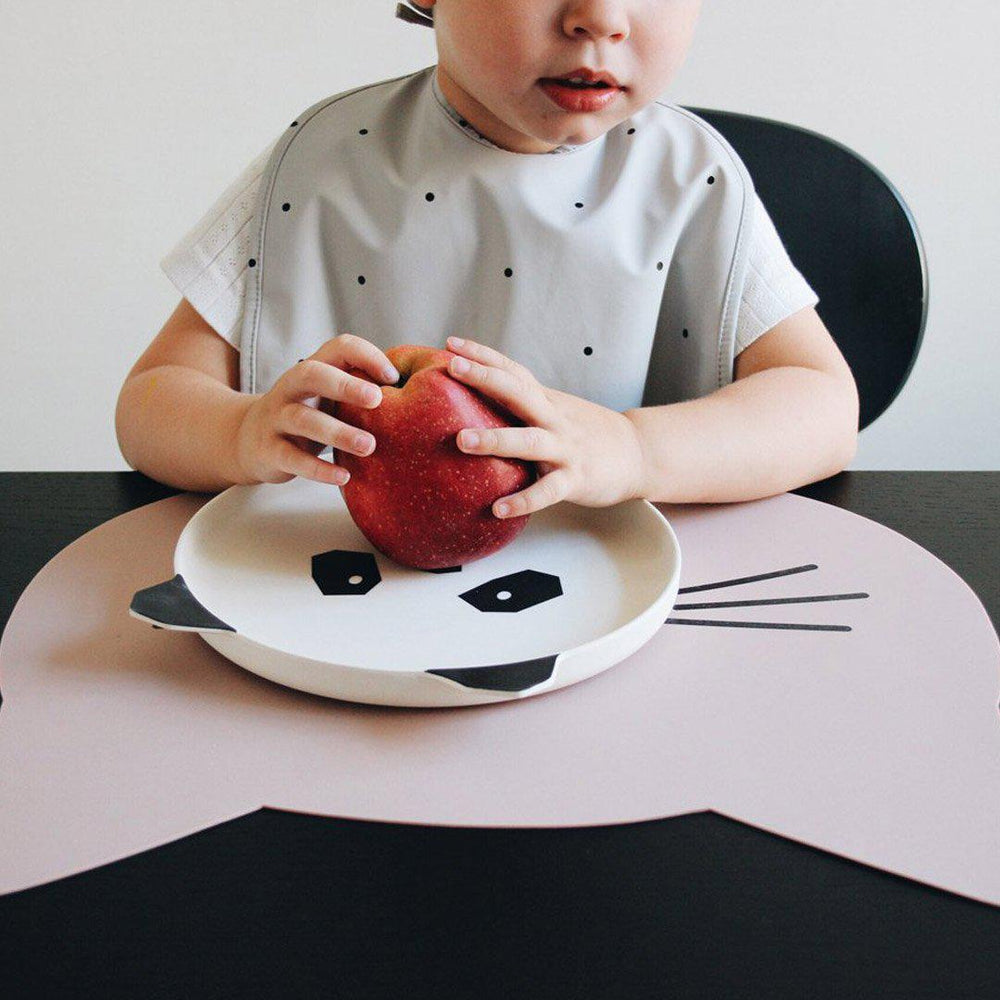 Liewood Aura Placemat - Cat - Rose-Placemats- | Natural Baby Shower