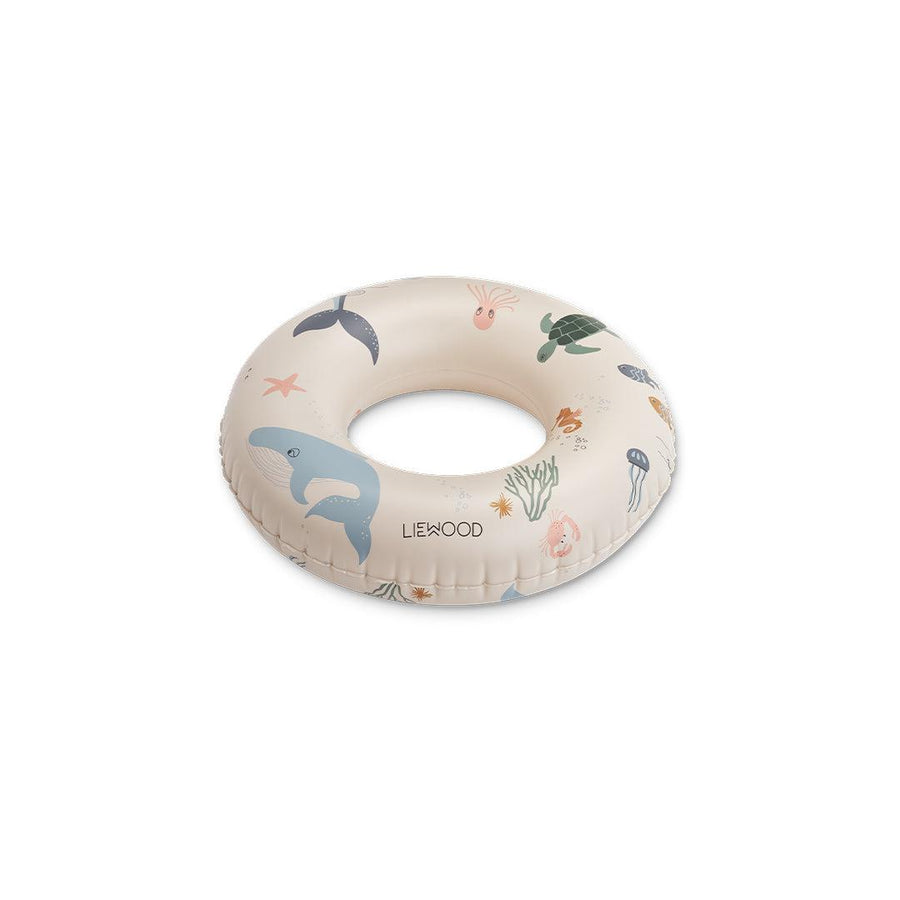 Liewood Baloo Swim Ring - Sandy - Sea Creature-Inflatables-Sandy-Sea Creature | Natural Baby Shower