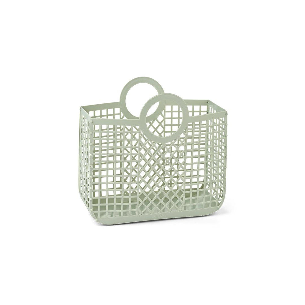 Liewood Bloom Basket - Dusty Mint-Children's Baskets-Dusty Mint- | Natural Baby Shower