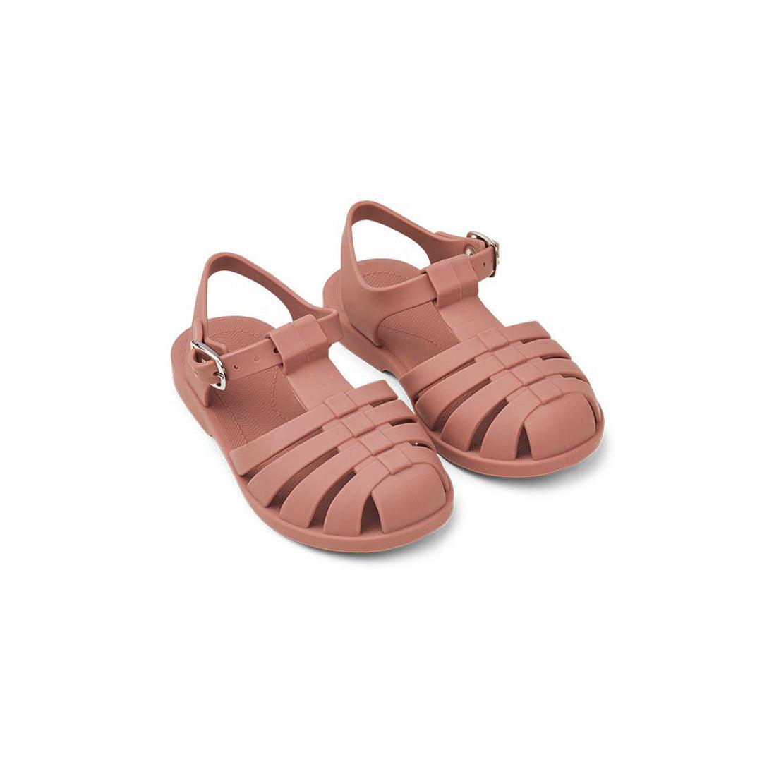 Liewood Bre Sandals (2023) - Dark Rose-Sandals-Dark Rose-19 EU | Natural Baby Shower