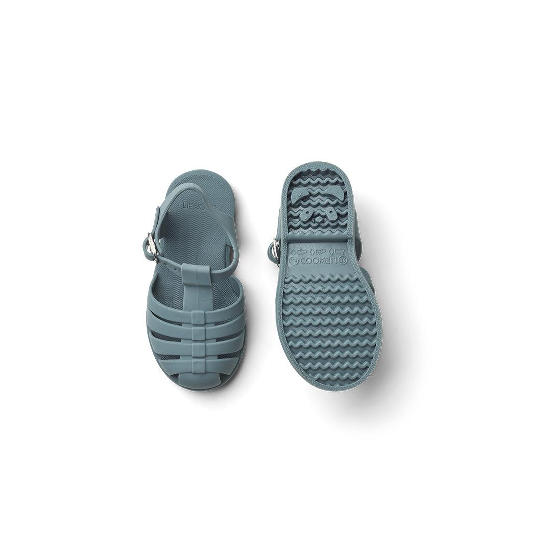 Liewood Bre Sandals (2023) - Whale Blue-Sandals-Whale Blue-19 EU | Natural Baby Shower