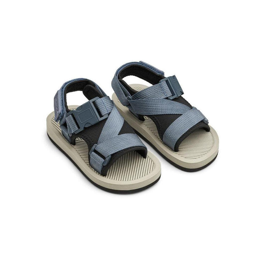 Liewood Bruce Sandals - Whale Blue Mix-Sandals-Whale Blue Mix-21 EU | Natural Baby Shower