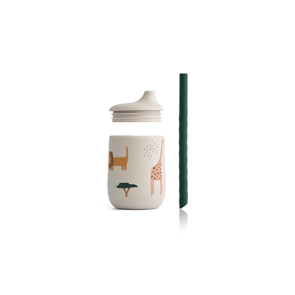 Liewood Ellis Sippy Cup - Safari - Sandy Mix-Sippy Cups- | Natural Baby Shower