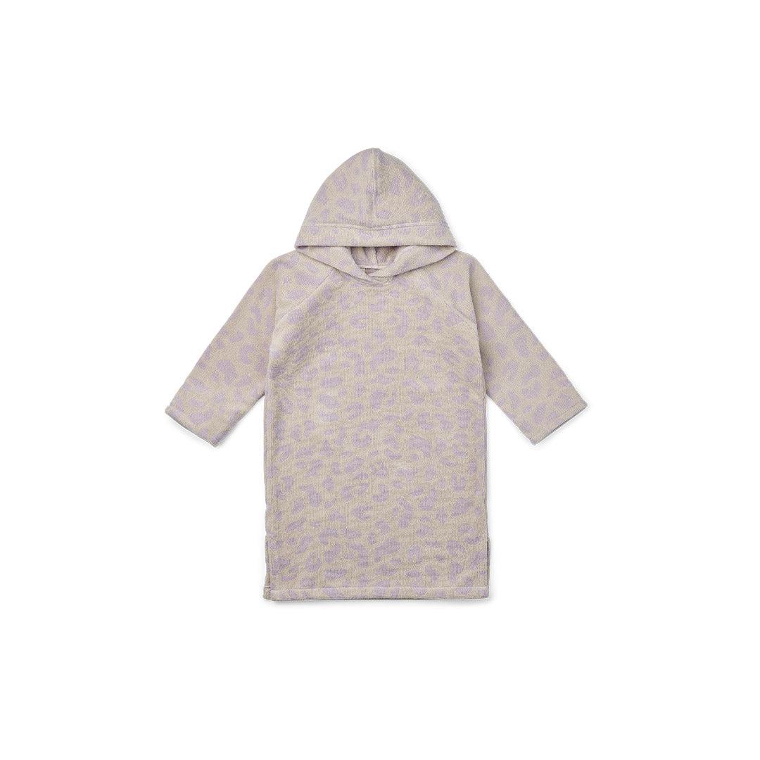 Liewood Emilia Bathrobe Poncho - Misty Lilac - Leo-Ponchos-Misty Lilac-1-2y | Natural Baby Shower