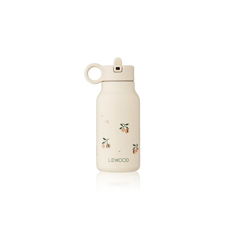 Liewood Falk Water Bottle - Peach - Seashell Mix (250ml)-Drinking Bottles-Seashell Mix-250ml | Natural Baby Shower