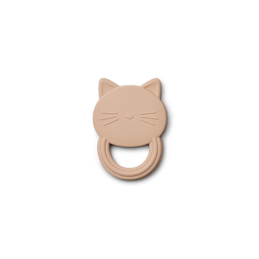 Liewood Gemma Silicone Teether - Cat - Rose-Teethers- | Natural Baby Shower